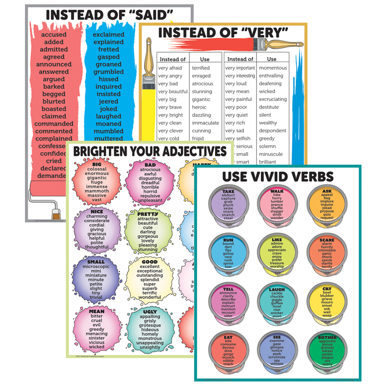Brighten Your Vocabulary Poster Set