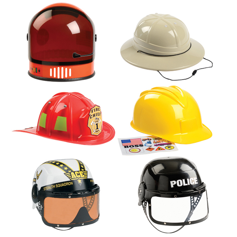 6 Pc Helmet Astronaut Firefighter