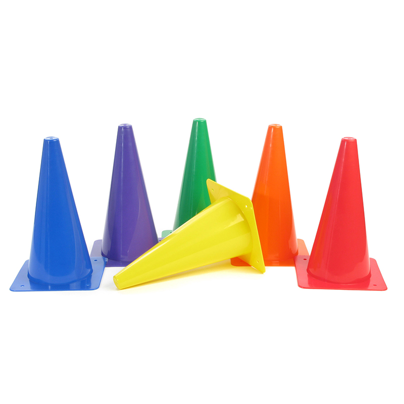 Rigid Plastic Cones 12in Set Of 6