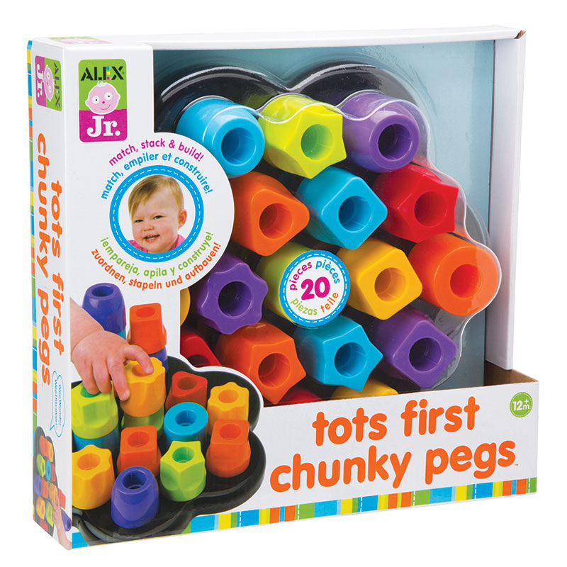 Tots First Chunky Pegs