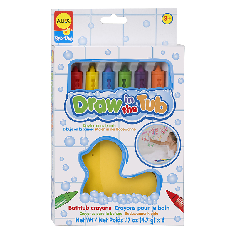 Draw In The Tub Crayons 6pk