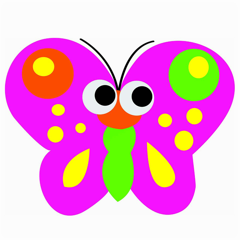 Magnetic Whiteboard Butterfly