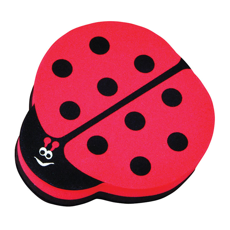 Magnetic Whiteboard Eraser Ladybug