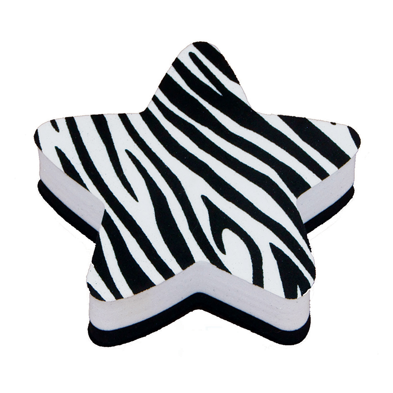 Magnetic Whiteboard Star Zebra