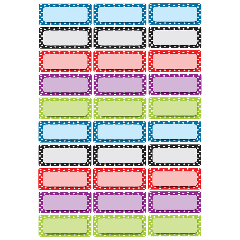 Die Cut Magnets Assorted Color Dots
