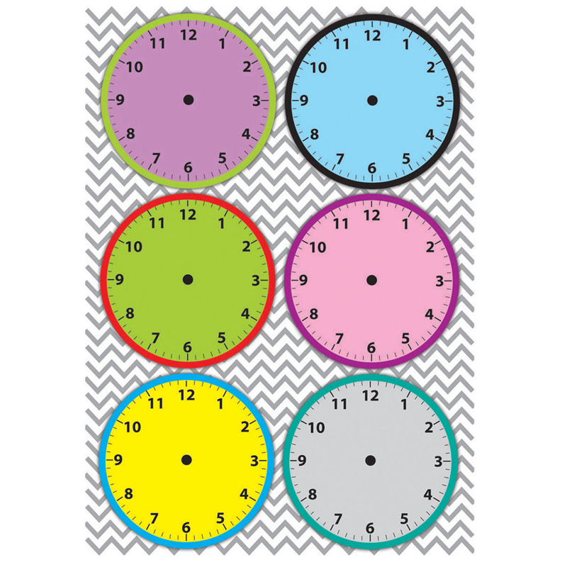 Magnetic Time Organizers Clockfaces