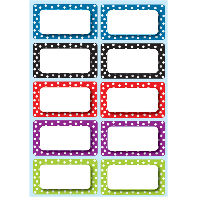 Die Cut Magnets Polka Dot