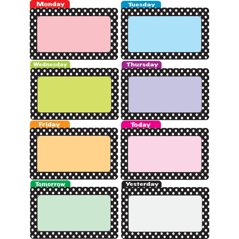 Die Cut Magnets Dots File Days Of