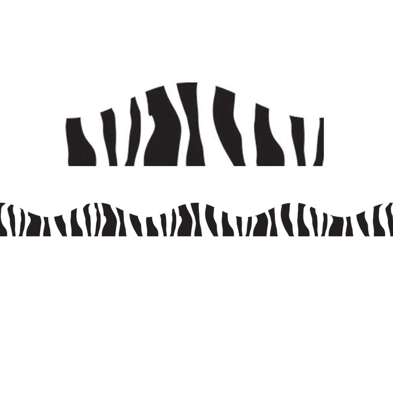 Zebra Magnetic Border 12ft