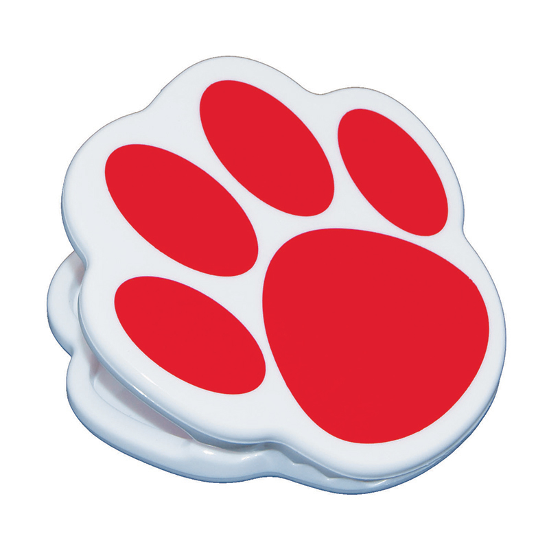 Magnet Clips Red Paw