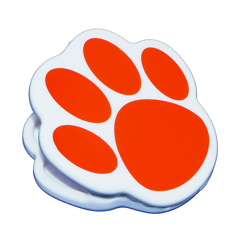 Magnet Clips Orange Paw