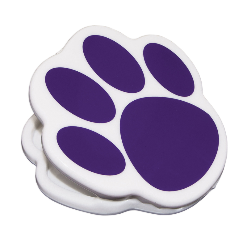 Magnet Clips Purple Paw