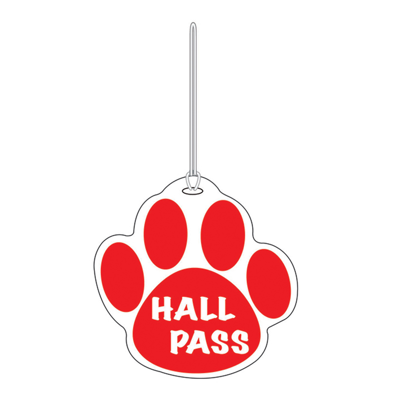 Red Paw Hall Pass 4 X 4
