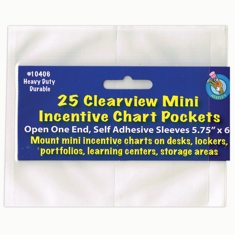 Clear View Self-Adhesive 25/Pk