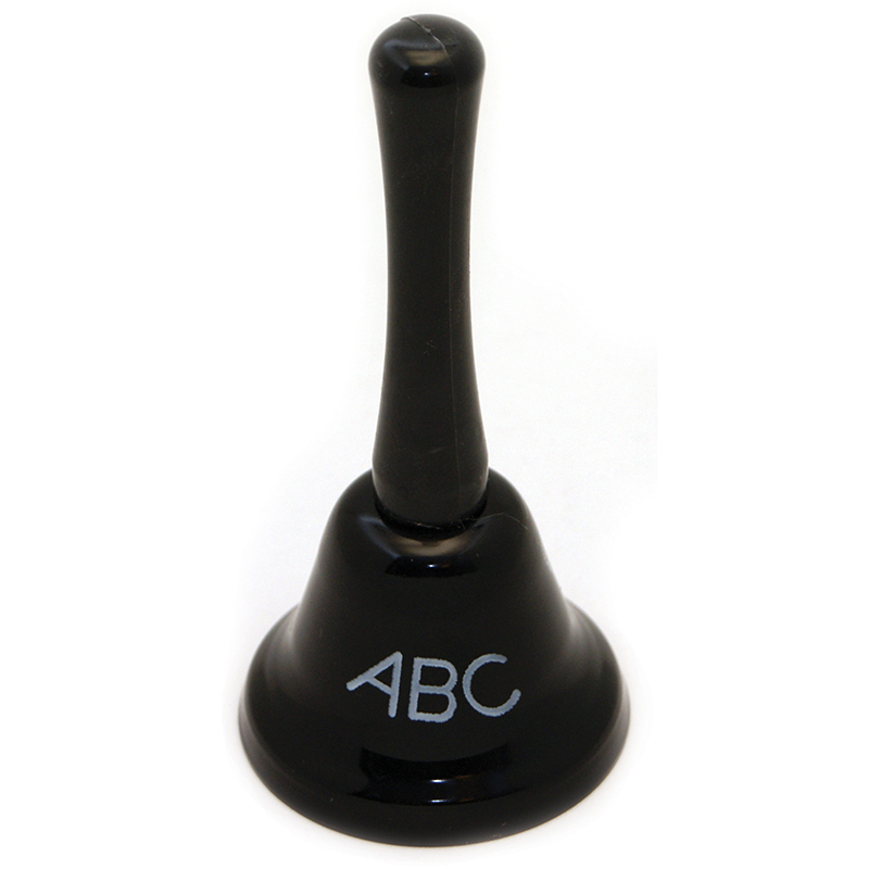 Decorative Hand Bell Abc Chalkboard