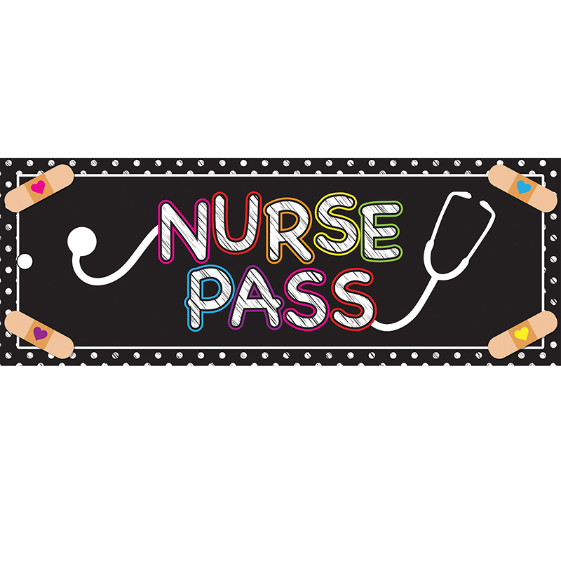 Nurse Pass 9x3.5 Stethoscope 2 Side