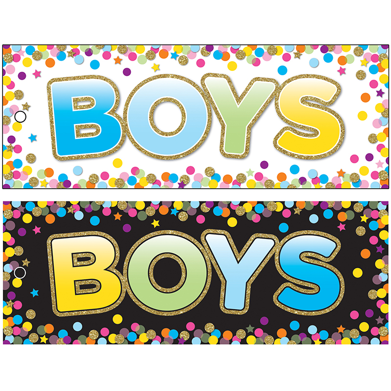 Boys Pass 9 X 35 Confetti Laminated