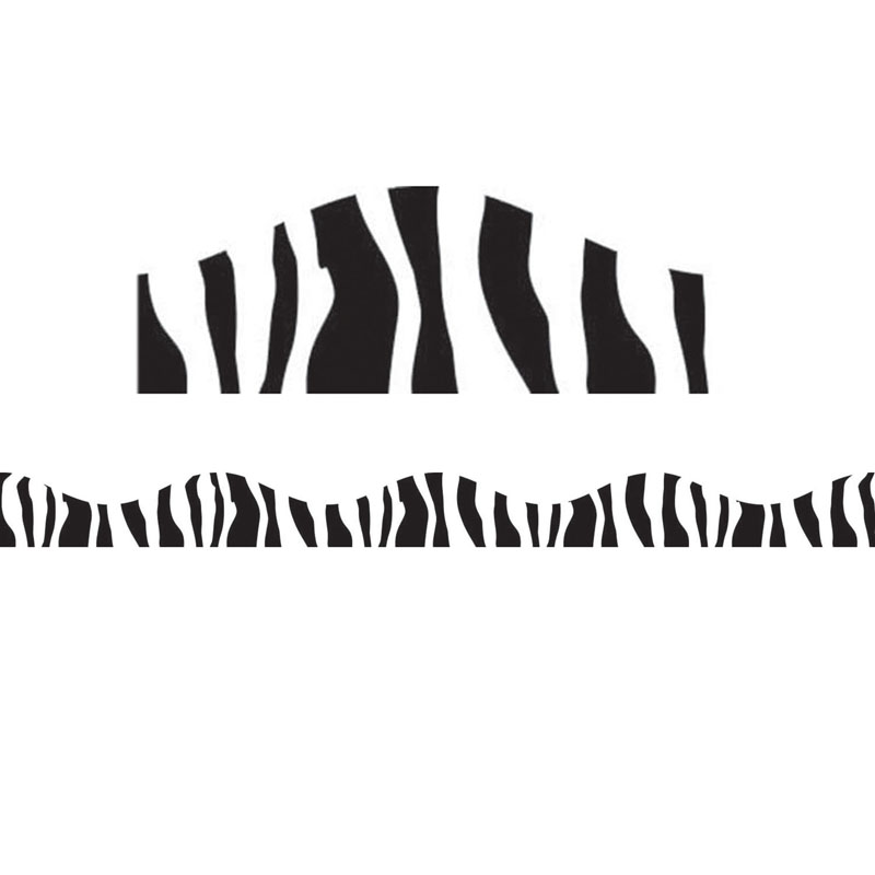 Big Magnetic Border Zebra