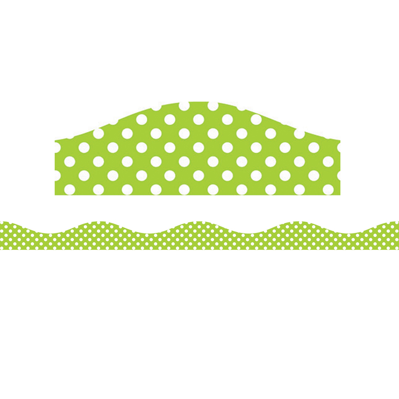 Big Magnetic Border Lime & White