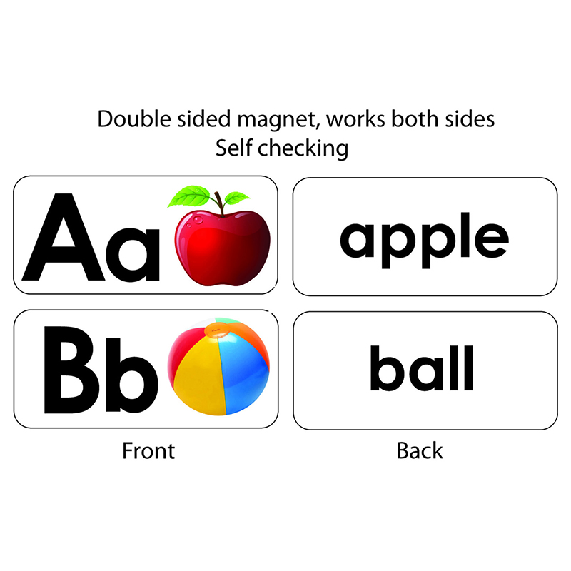 Abc Picture Words Double Sided