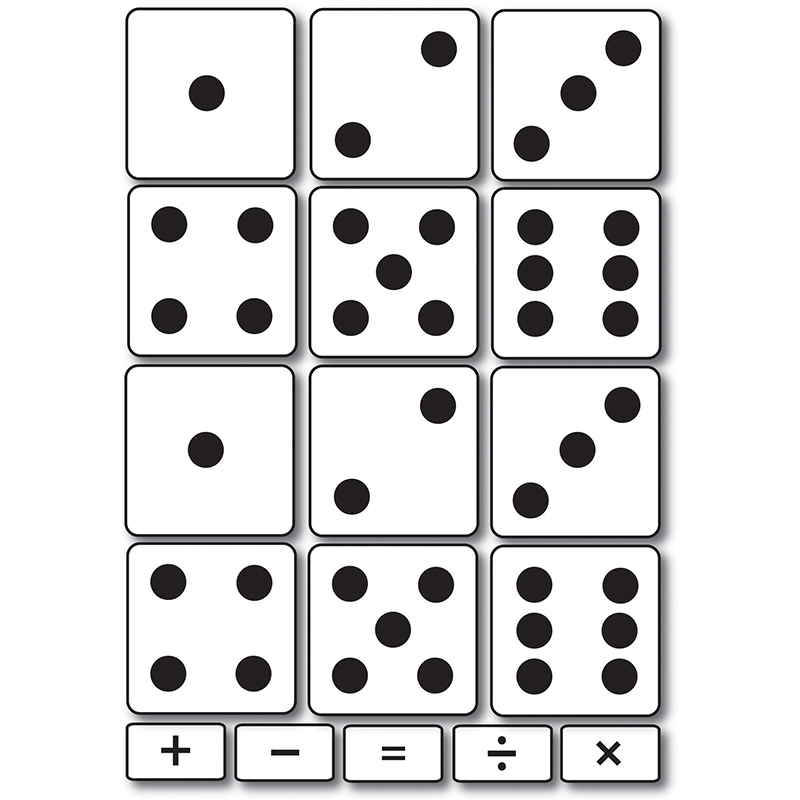 Foam Math Manipulatives Dice