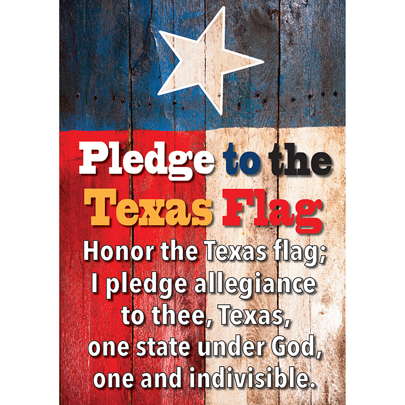 Magnetic Texas Pledge 8x11