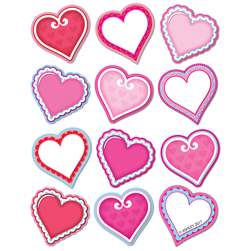 Diecut Magnets Valentine Hearts