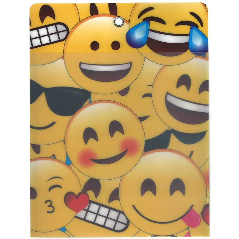 Smart Poly Pocket Emojis 10x13