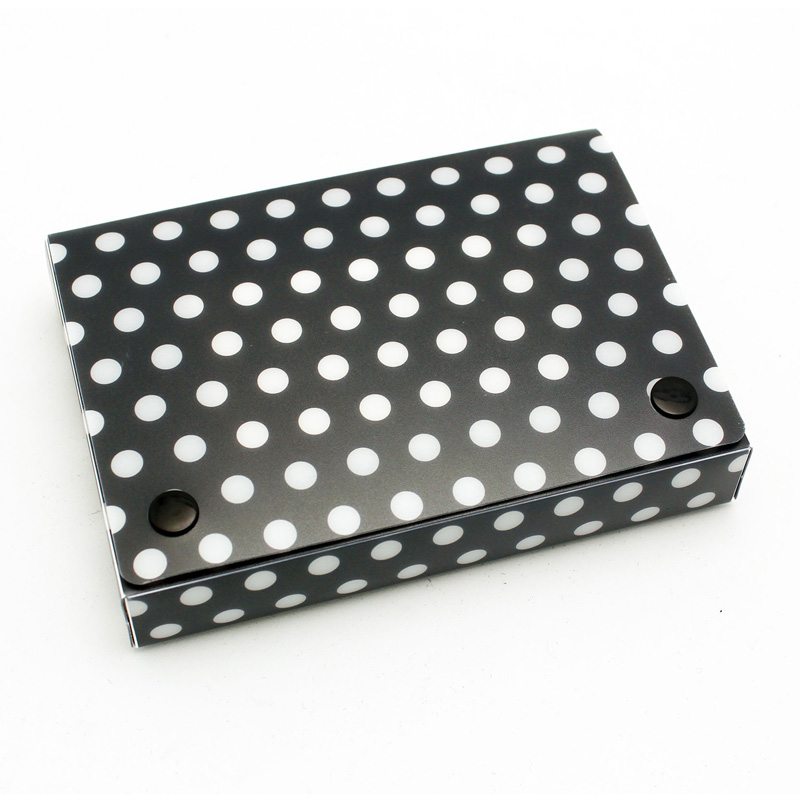 Bw Dots Index Card Boxes 3x5in
