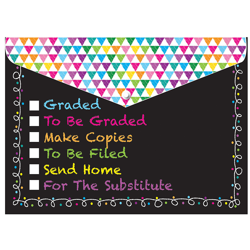 6 Pk Folder W/ Snap Classroom Tasks