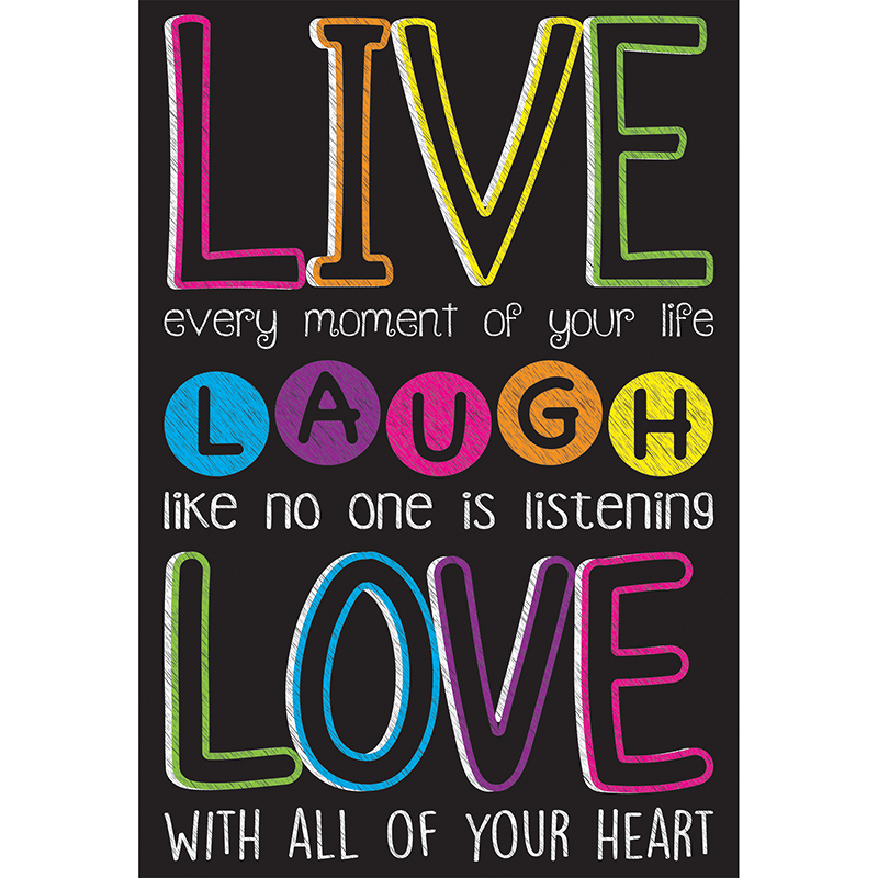 Live Laugh Love Dry Erase Gl 45m