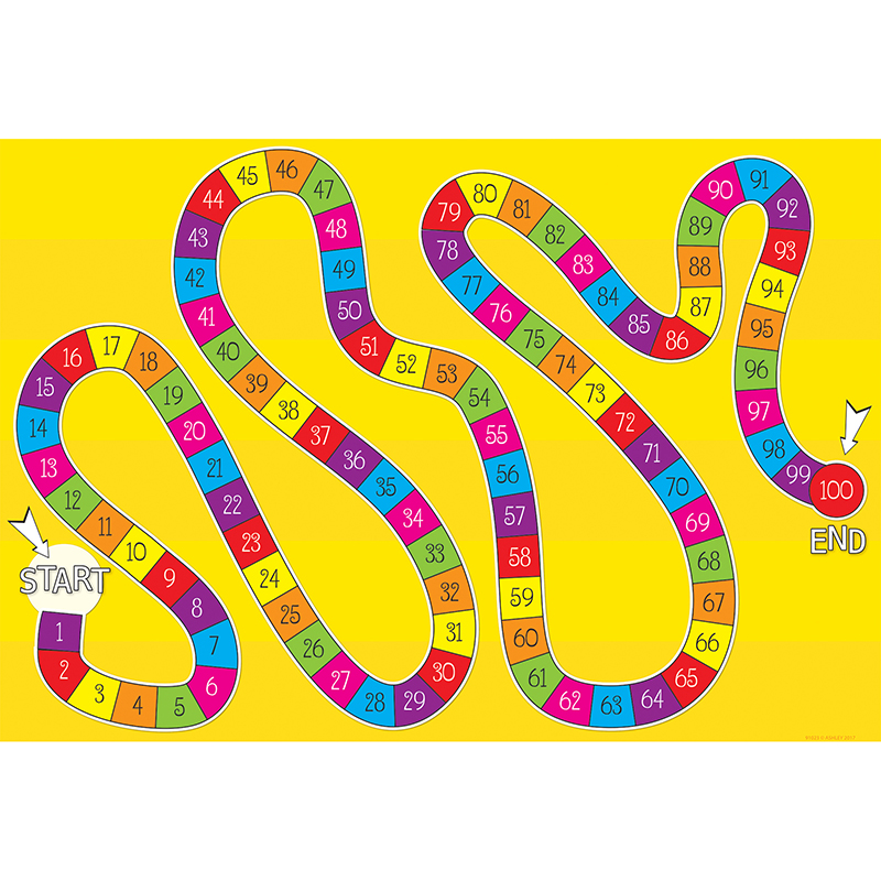 Number Game Board Smart Poly Chart