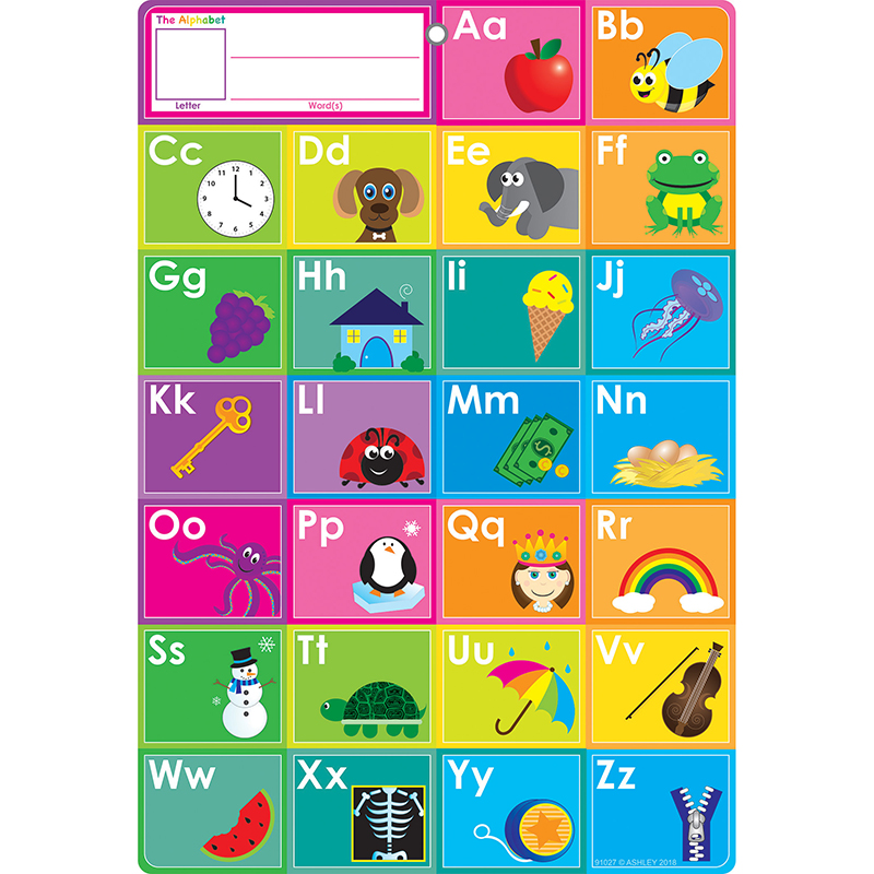 Smart Abcs Fill In Word Chart 13x19