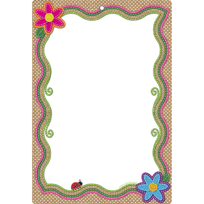 Smart Burlap Stitched Blank