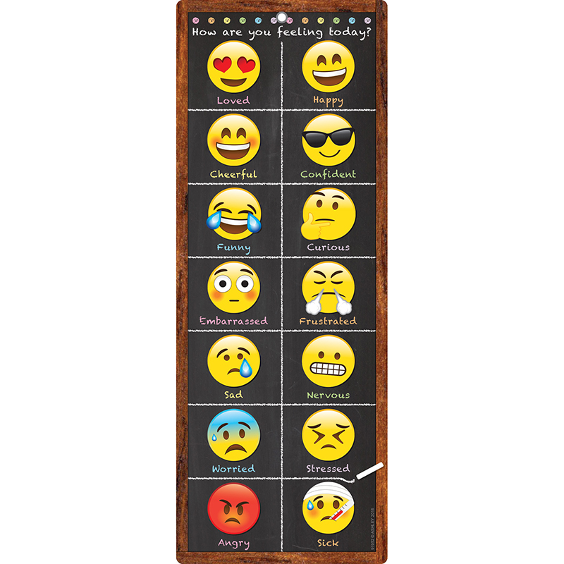 Smart Poly Clip Chart Emoji Feeling