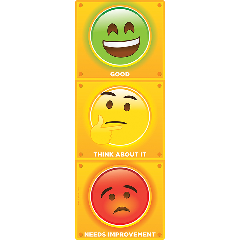 Clip Chart Stop Light Emoji Psitive