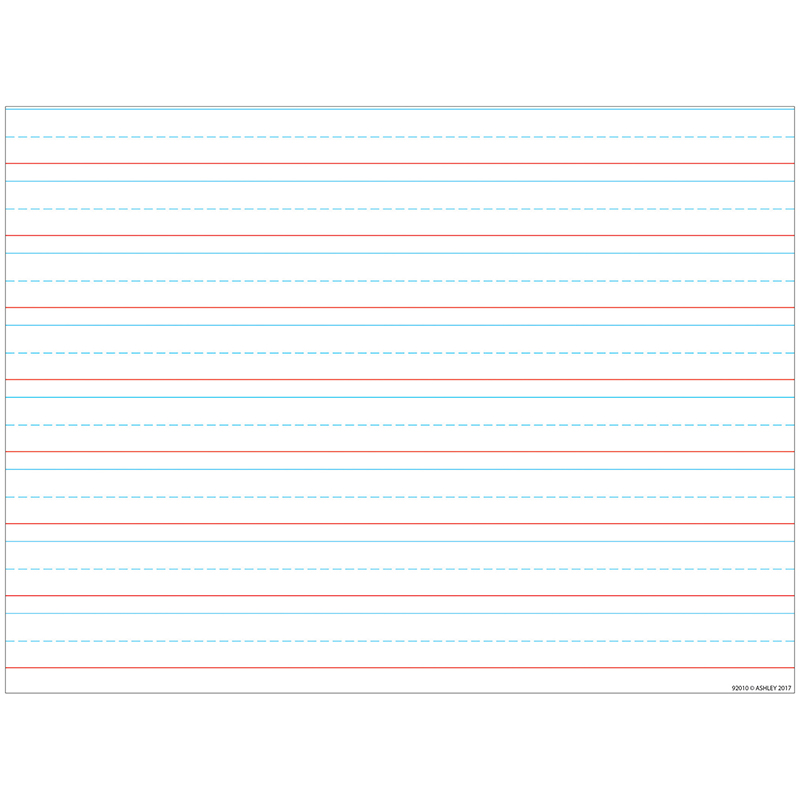 Handwriting 3/4 Lined 17x22 Smart