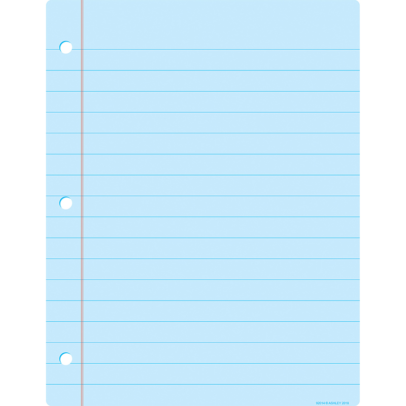 Smart Poly Chart Notebook Paper Blu
