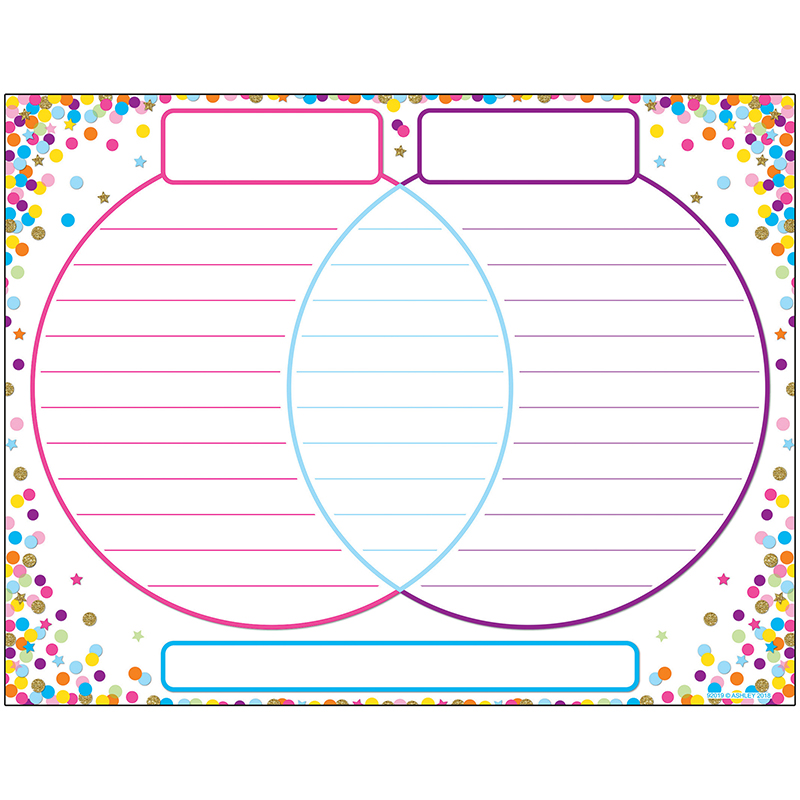Chart Venn Diagram Confetti
