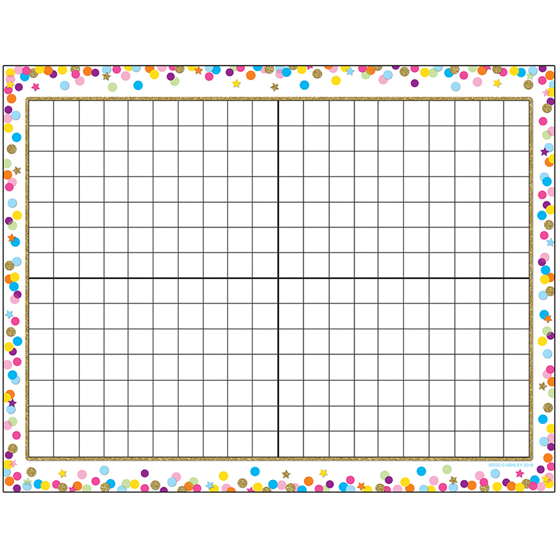 Smart Poly Chart Grid Confetti