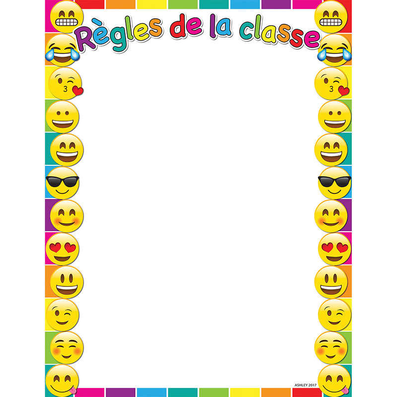 French Class Rules Dry Erase Gl 45