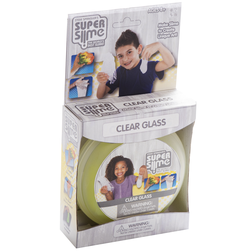 Clear Glass Super Slime