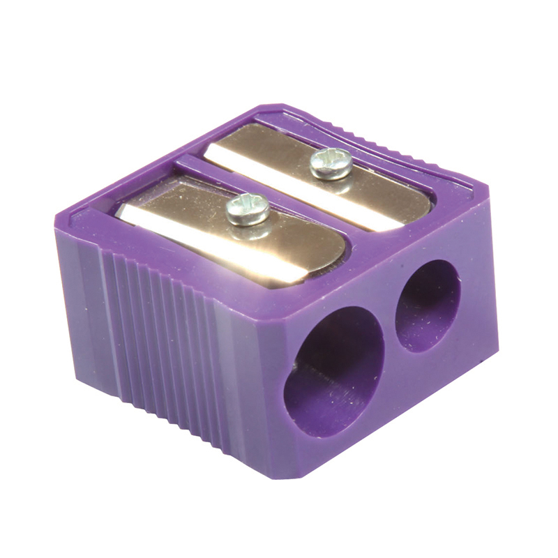 Dual Hole Plastic Pencil Sharpener