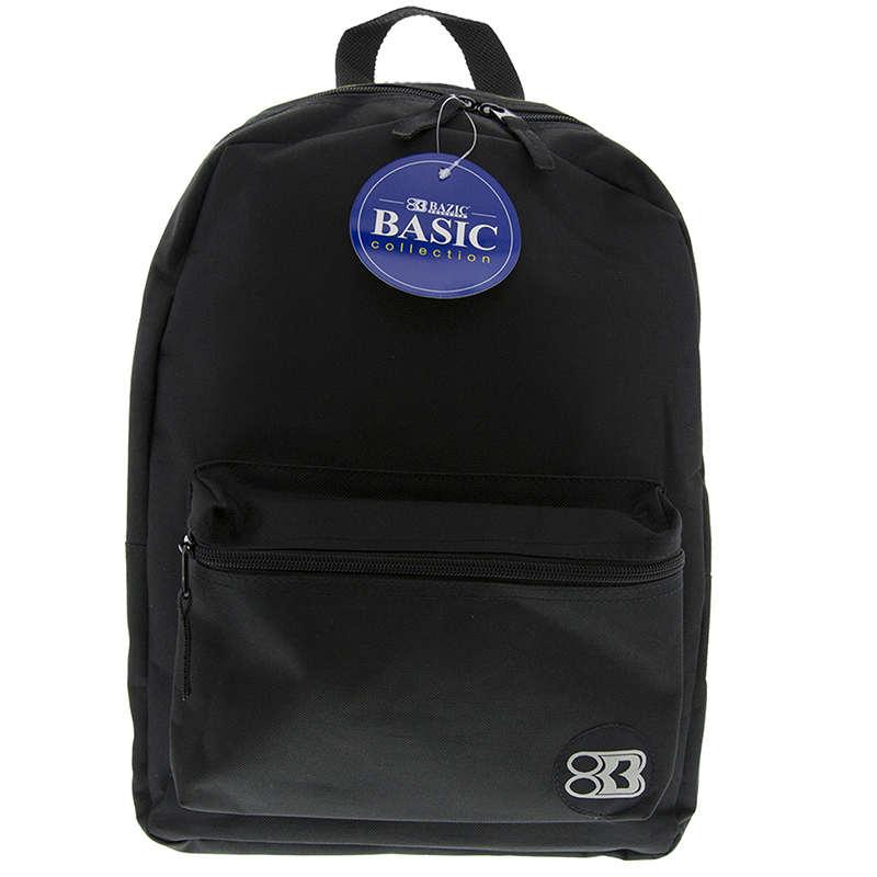 16in Black Basic Collection Backpk