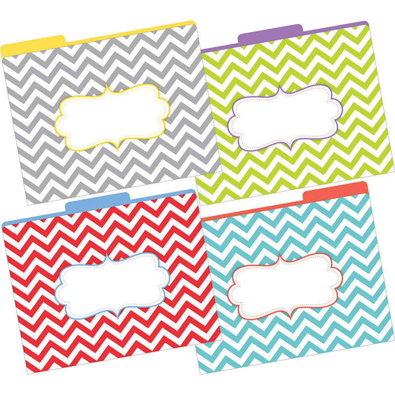 (3 Pk) Letter Size File Folders