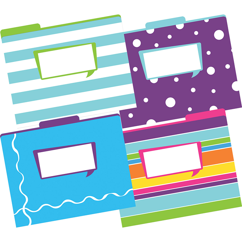 (3 Pk) Letter Size File Folders