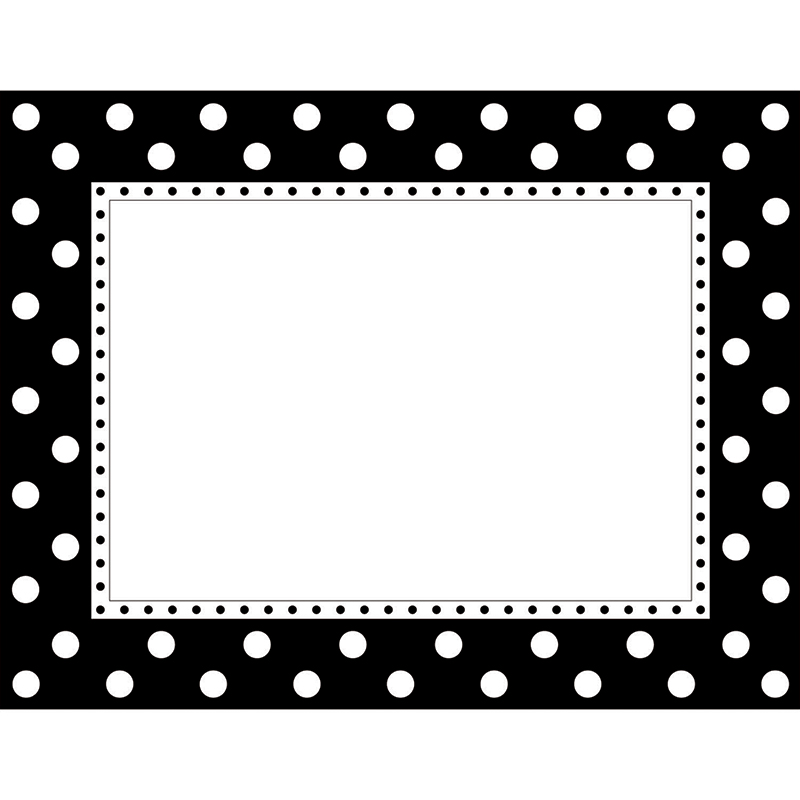 Black & White Dot Chart