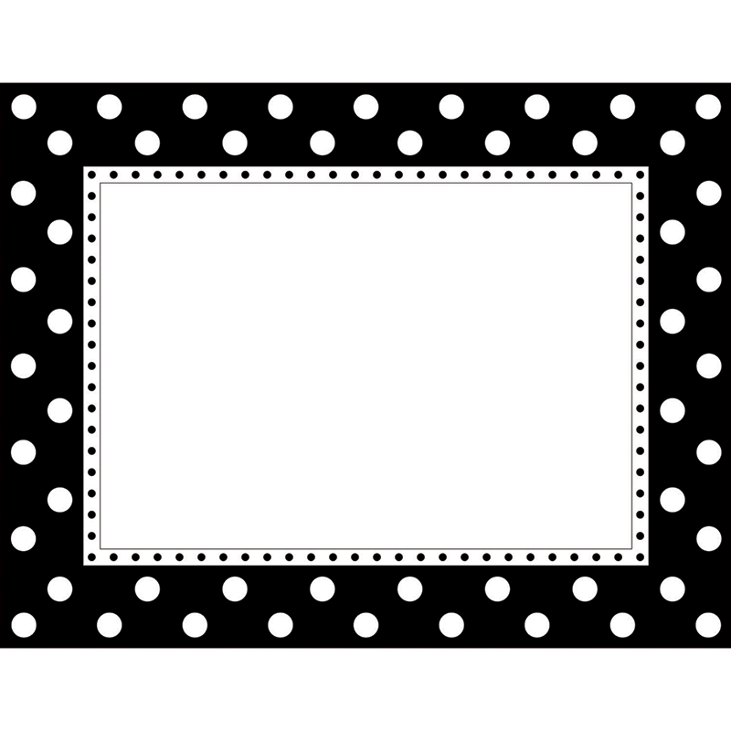 Black & White Dot Chart