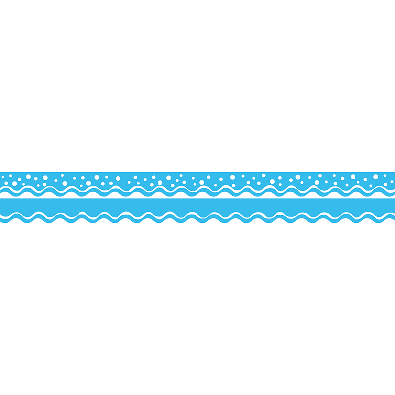 Happy Pool Blue Border Double-Sided