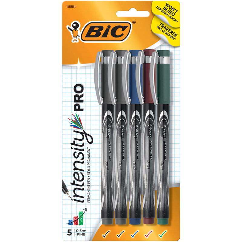 Bic Intensity Marker Pens Assorted